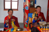 Gobi desert, southern Mongolia: Buddhist monks, Ongiin Khiid - photo by A.Ferrari