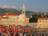 Montenegro - Crna Gora - Budva / Budua: on the beach / Budvanska rivijera - photo by J.Kaman