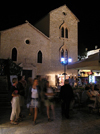 Montenegro - Crna Gora - Budva: Stari grad at night - photo by J.Kaman