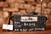 Kunene Region, Namibia: Namibian souvenir - mock Chinese radio - there is a large Chinese minority in Namibia - photo by Sandia