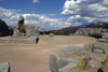 Qenko, Cuzco region, Peru: a carved rock monolith dominates the Inca shrine - photo by C.Lovell