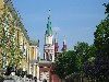 Russia - Moscow: Kremlin - spires (photo by Dalkhat M. Ediev)