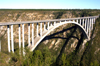 South Africa - Bloukrans River Bridge Bungee site, Plettenberg Bay - bungy - bungie - photo by B.Cain