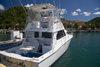 Saint Martin - Marigot: boat for Big-game fishing - sports fishing - Follow Me - photo by D.Smith