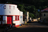 Trindade, M-Zchi district, So Tom and Prncipe / STP: colonial post office in the second largest city in the country / posto dos correios na segunda maior localidade do pas - CTT -  photo by M.Torres