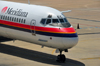 Cagliari, Sardinia / Sardegna / Sardigna: aircraft of Sardinian airline Meridiana - McDonnell Douglas MD-83 (DC-9-82) - I-SMEC, cn 49808/1836 - Cagliari-Elmas Airport - Aeroporto Mario Mameli di Cagliari Elmas - photo by M.Torres