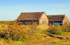 San Giovanni di Sinis, Oristano province, Sardinia / Sardegna / Sardigna: straw cottages - photo by M.Torres