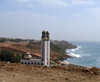 Senegal - Dakar - sea side - Mamelle Mosque on Plage d'Ouakam - photo by G.Frysinger