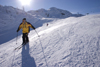 Slovenia - skier and sun - Vogel mountain in Bohinj - photo by I.Middleton