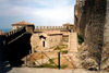 San Marino: First courtyard of the La Guaita Fort (photo by B.Cloutier)