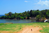 Galle, Southern Province, Sri Lanka: cricket and Dharmapala park - photo by M.Torres