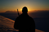 Svalbard - Spitsbergen island - Isfjorden: watching sunset with a rifle - photo by A. Ferrari