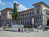 Switzerland - Suisse - Lausanne: Riponne square - University of Lausanne - Palais de Rumine / place de la Riponne - photo by C.Roux