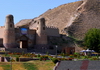 Hisor, Tajikistan: Hisor / Hissar fortress entrance towers, once part of the Bukhara emirate -  photo by M.Torres