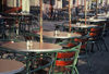 Tasmania - Australia - Hobart: empty cafe (photo by S.Lovegrove)