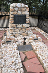 Golden, Jefferson County, Colorado, USA: Lookout Mountain - Buffalo Bill tomb - Master Mason Col. William F. Cody - photo by M.Torres