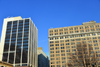 Wilmington, Delaware: sunny facades on Rodney Square - DuPont Building and 919 N Market St - photo by M.Torres