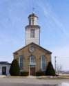 Germantown (Wisconsin): Saint Michael's, a country church - photo by G.Frysinger