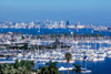 San Diego (California): Shelter Island and San Diego bay - marina - photo by J.Fekete