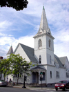 USA - Plymouth (Massachusetts): the Synagogue - photo by G.Frysinger