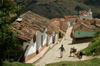 81 Venezuela - Los Nevados - going down the main street - photo by A. Ferrari