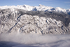 Slovenia - Julian Alps and Bohinj Valley covered with clouds seen from Vogel Mountain ski resort from Vogel Mountain ski resort - Triglav peak - photo by I.Middleton