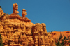 Dixie National Forest, Utah, USA: Red Canyon - two hoodoos stand guard - photo by M.Torres